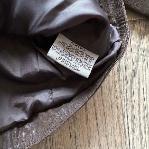 Levi’s Genuine Leather Zip Up Jacket Medium - Picture 14 of 15